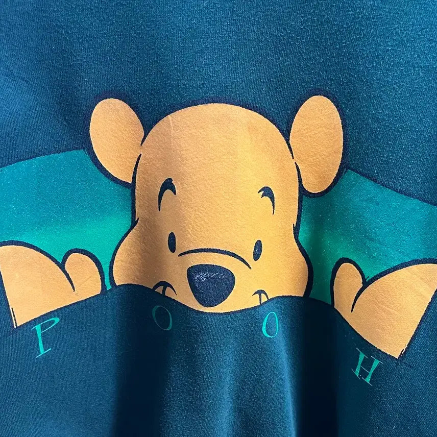 [BUNJANG] Disney Winnie the Pooh 90s Vintage Sweatshirt / 90s 디즈니 푸우 스웻셔츠 빈티지