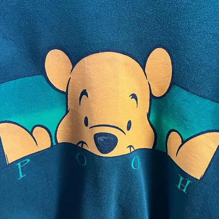 [BUNJANG] Disney Winnie the Pooh 90s Vintage Sweatshirt / 90s 디즈니 푸우 스웻셔츠 빈티지