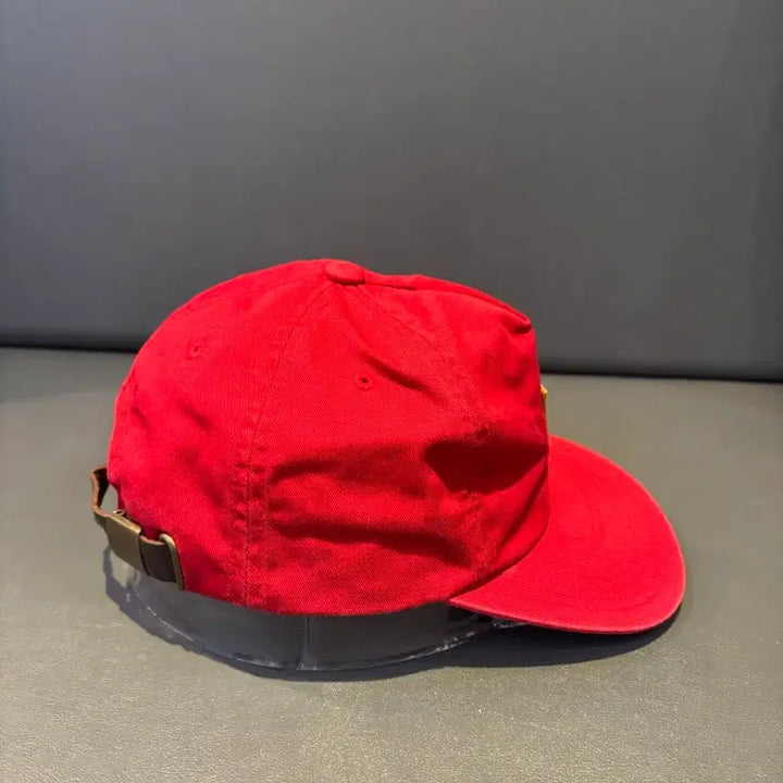 [BUNJANG] OBEY Mega Red Hat Ball Cap / 오베이 메가 레드 햇 볼캡 모지