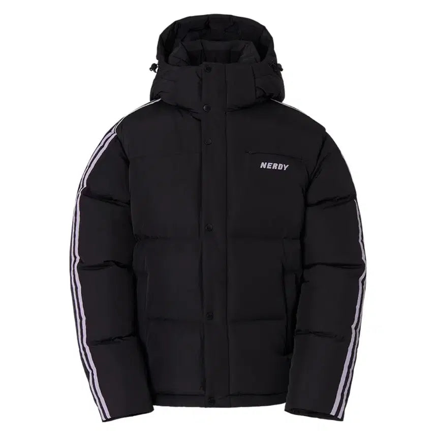 [BUNJANG] NERDY NY Down Jacket Black (L) / 널디(NERDY) 엔와이 다운자켓 블랙 패딩 (L)