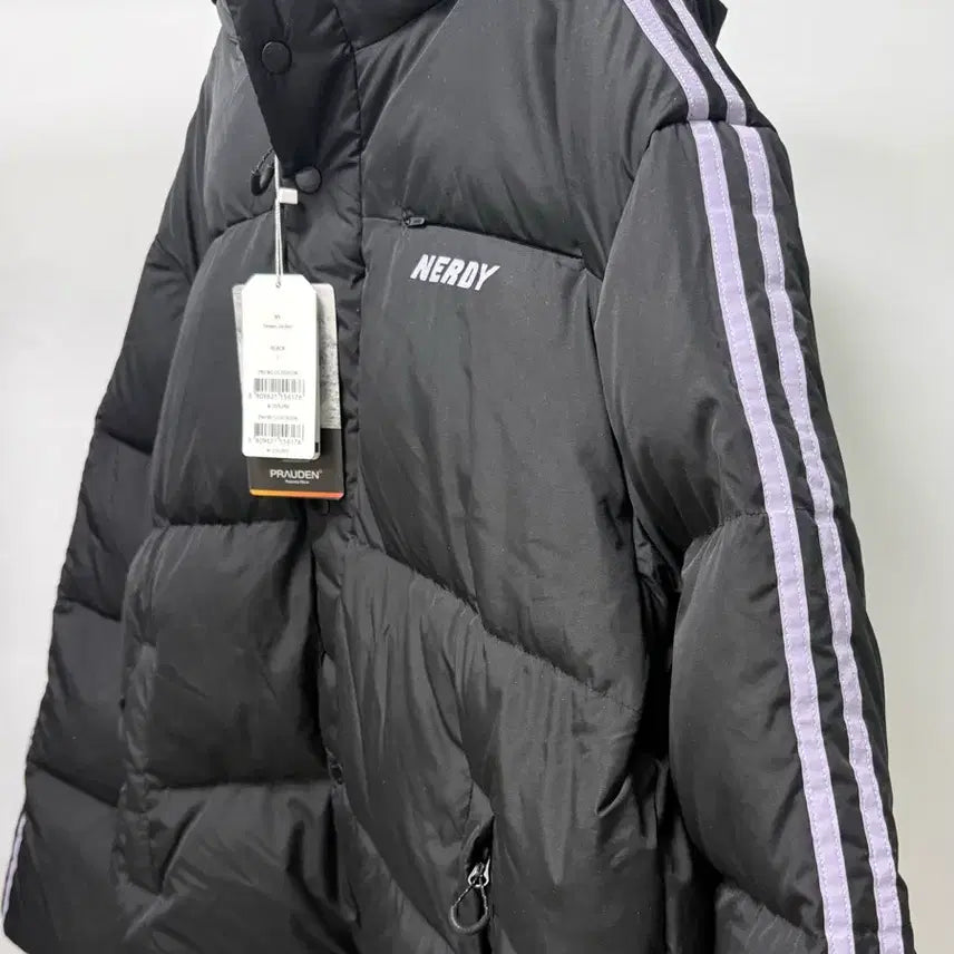 [BUNJANG] NERDY NY Down Jacket Black (L) / 널디(NERDY) 엔와이 다운자켓 블랙 패딩 (L)