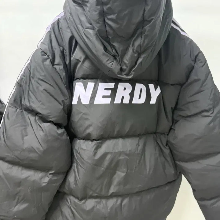[BUNJANG] NERDY NY Down Jacket Black (L) / 널디(NERDY) 엔와이 다운자켓 블랙 패딩 (L)