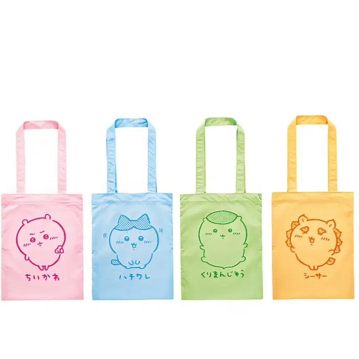 [BUNJANG] Chiikawa Colorful Tote Bag Gacha - Hachiware / 치이카와 컬러풀 토트백 가챠 -하치와레