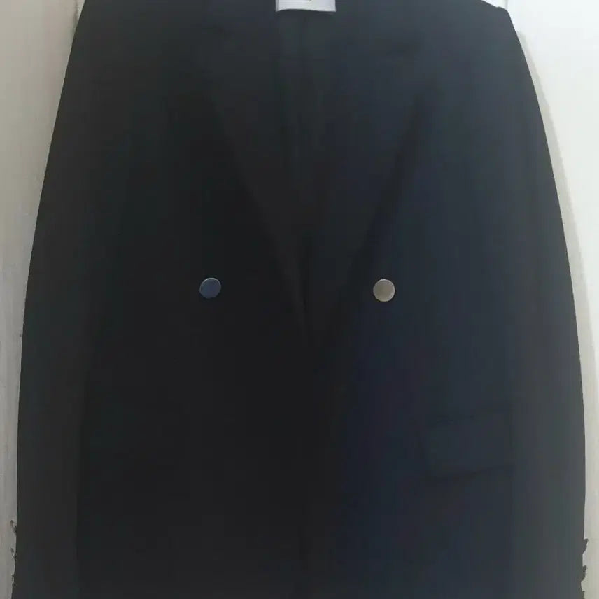 [BUNJANG] Sandro Black Double-Breasted Jacket / 산드로 블랙 더블 자켓