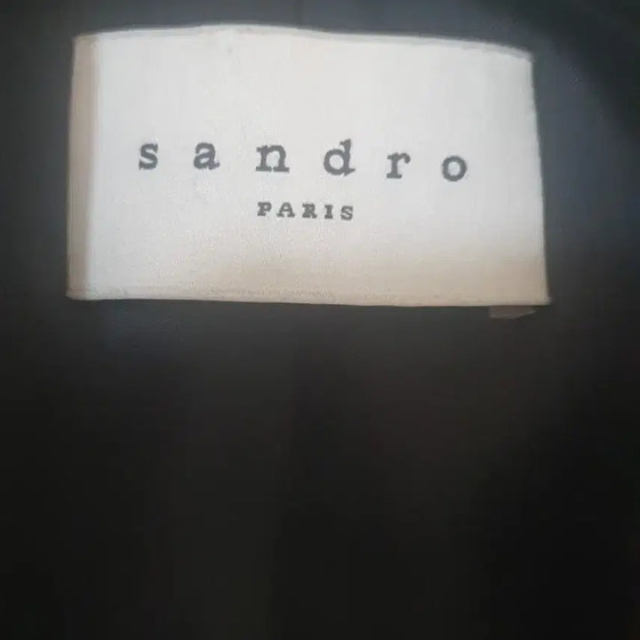 [BUNJANG] Sandro Black Double-Breasted Jacket / 산드로 블랙 더블 자켓
