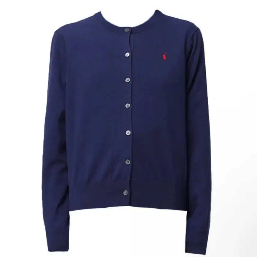 [BUNJANG] Polo Ralph Lauren Roundneck Cotton Cardigan / (새상품) 폴로 라운드넥 코튼 브렌디 가디건