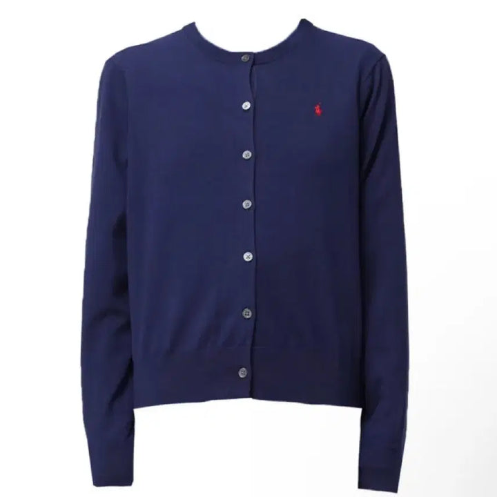[BUNJANG] Polo Ralph Lauren Roundneck Cotton Cardigan / (새상품) 폴로 라운드넥 코튼 브렌디 가디건