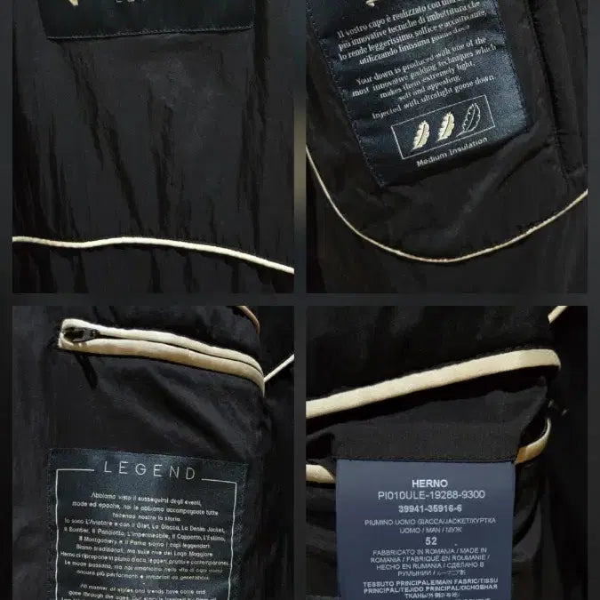 [SOLD OUT] 에르노 다운 봄버 점퍼 52사이즈.