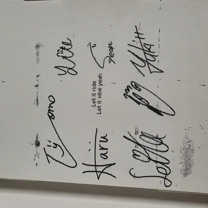 [BUNJANG] NEXZ Signed CD / 넥스지(NEXZ) 친필싸인, 비매씨디
