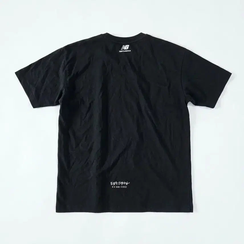 [SOLD OUT] 뉴발란스 블랙 반팔 티셔츠 야자수 프린팅