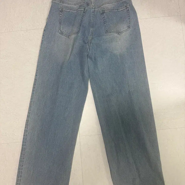 [BUNJANG] Musinsa Standard Extra Wide Denim Pants Light Indigo Size 29 / 무탠다드 엑스트라 와이드 데님 팬츠 라이트 인디고 29사이즈
