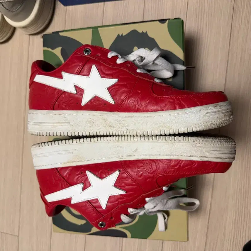 [BUNJANG] BAPE Sta Red / [275]베이프 스타 레드