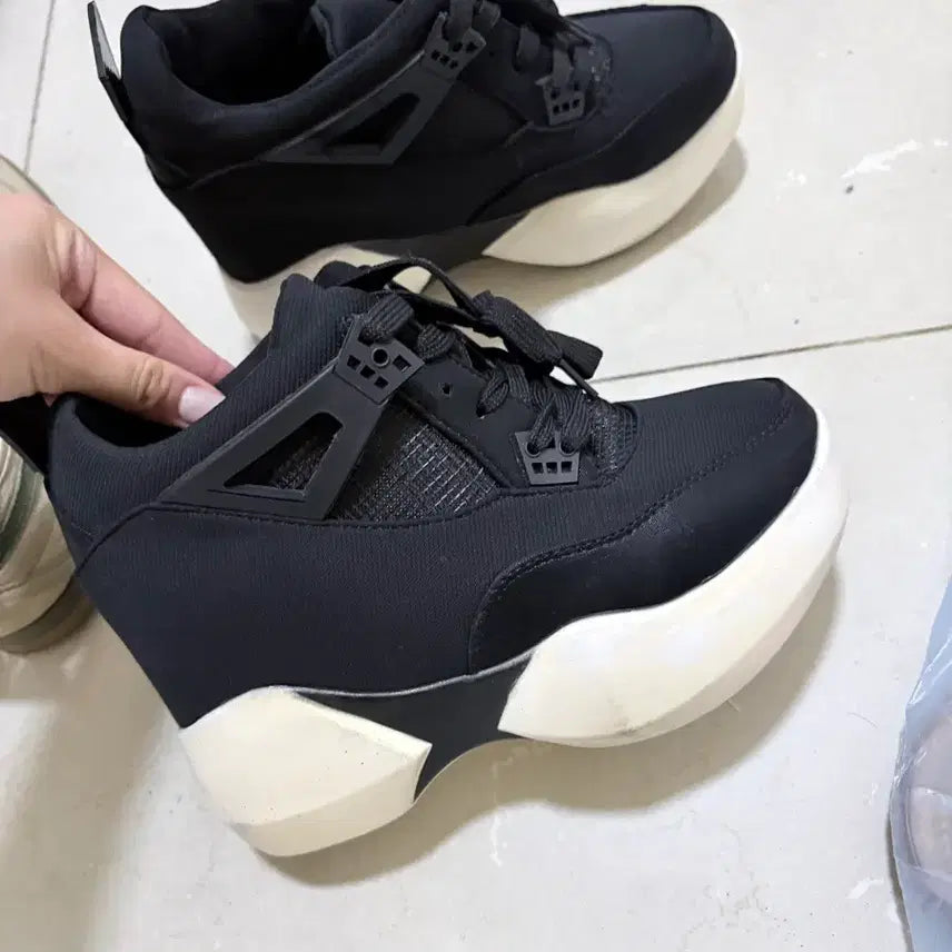 [BUNJANG] EVISU Standing Shoes Height Increasing 12cm Concert Shoes Size 240 / 에비수 스탠딩화 키높이 12cm 콘서트신발 240