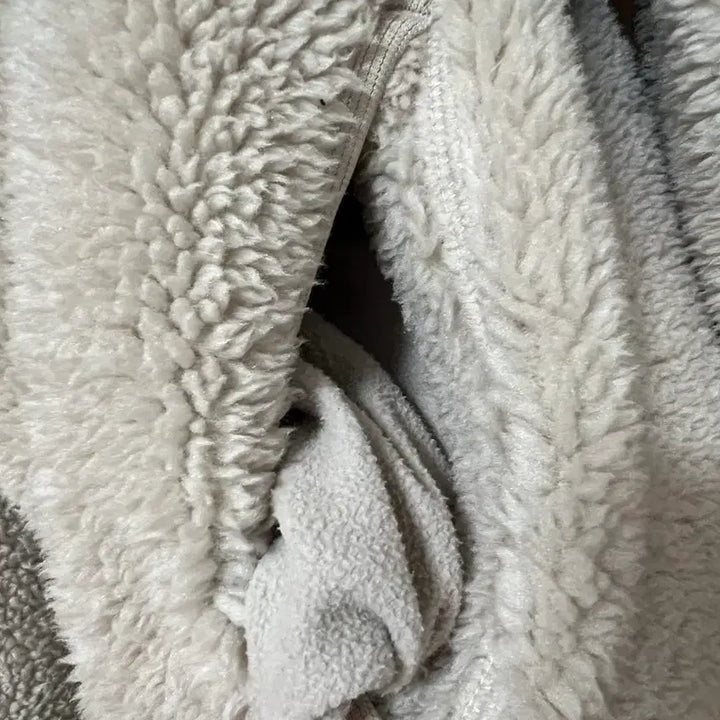 [BUNJANG] Uniqlo Fleece Jacket Beige L / 유니클로 방풍 보아 플리스 자켓 후리스 베이지 L 341-429188