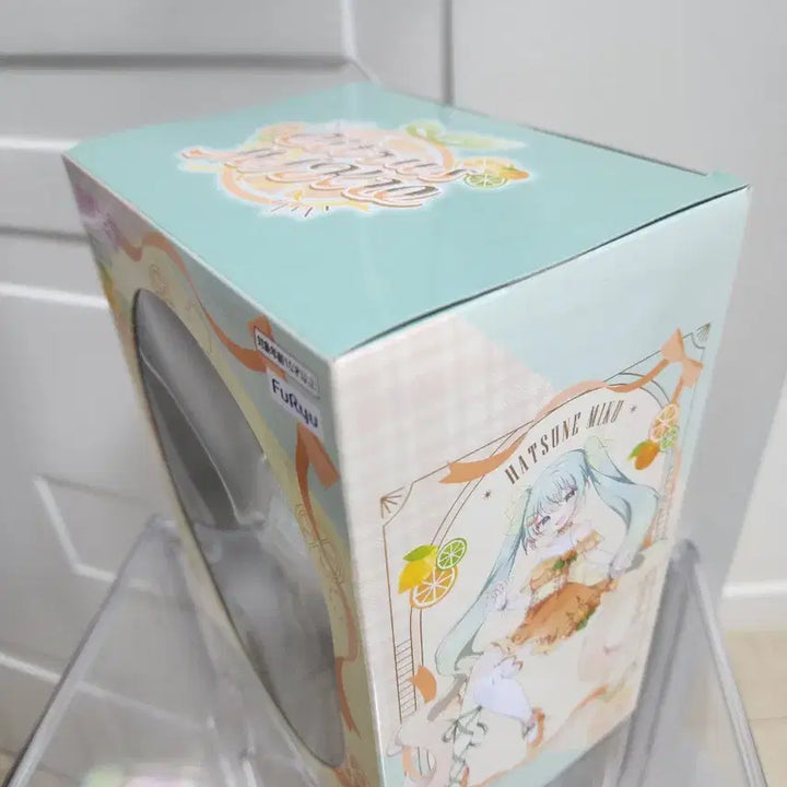 [BUNJANG] Hatsune Miku Furyu Noodle Stopper Figure Lime Version / 하츠네 미쿠 후류 쿠지 누들스토퍼 라스트원 라임 버전