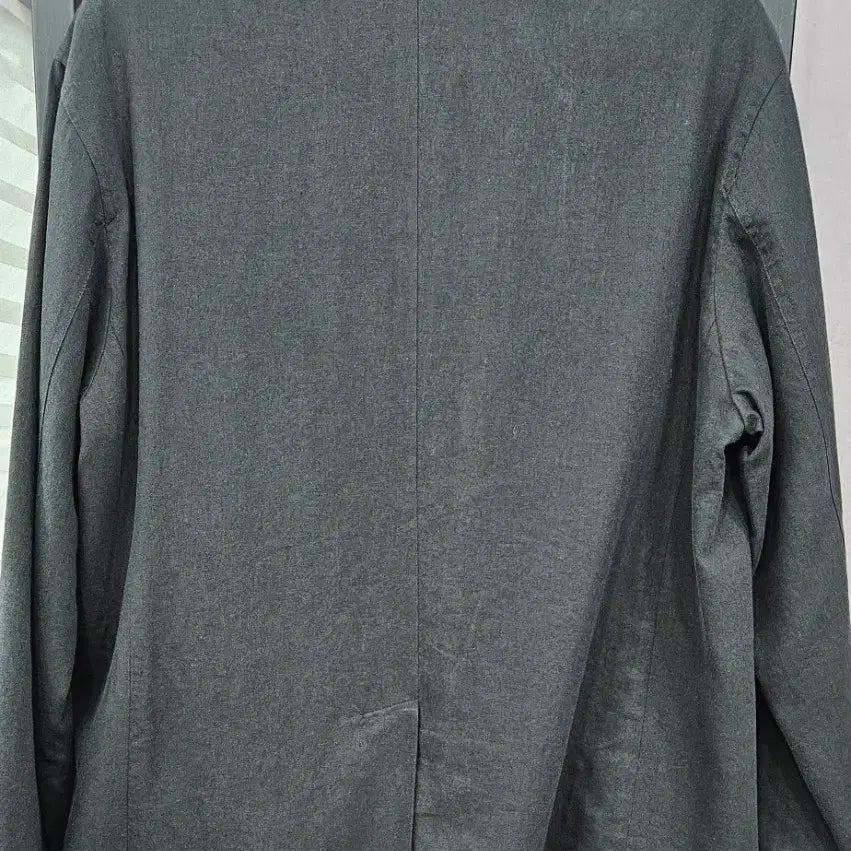 [BUNJANG] Uniform Bridge Linen Blend Casual Blazer / 유니폼브릿지 포켓 린넨 블레이저 L