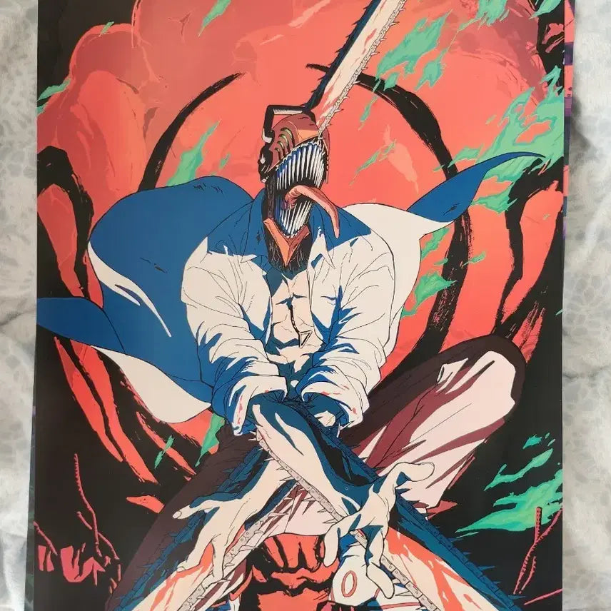 [BUNJANG] Chainsaw Man Denji Poster / 체인소맨 포스터 팝니다