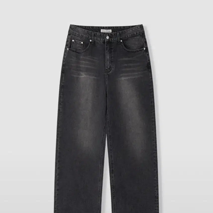 [BUNJANG] L Anothercode Lizard Denim Pants (Black) / L 어널러코드 리자드 데님팬츠 흑청