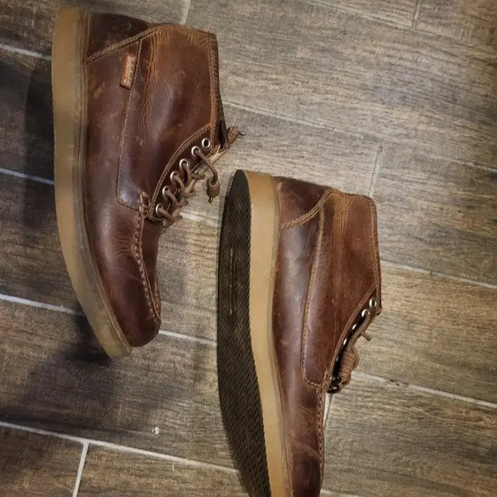 [BUNJANG] Timberland Leather Brown Boots US8 / 팀버랜드  가죽 브라운 부츠us8