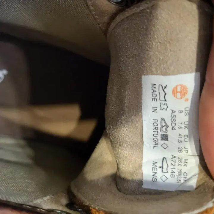 [BUNJANG] Timberland Leather Brown Boots US8 / 팀버랜드  가죽 브라운 부츠us8
