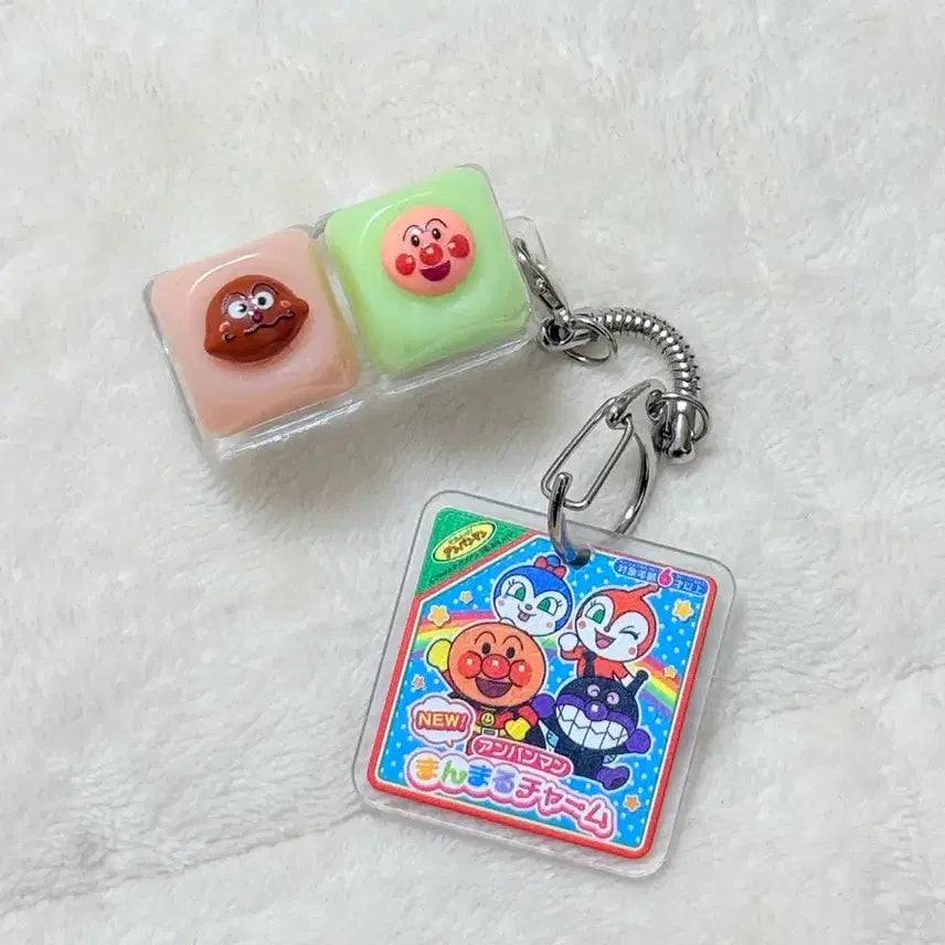 [SOLD OUT] 호빵맨 카레빵맨 큐브 키보드 키캡