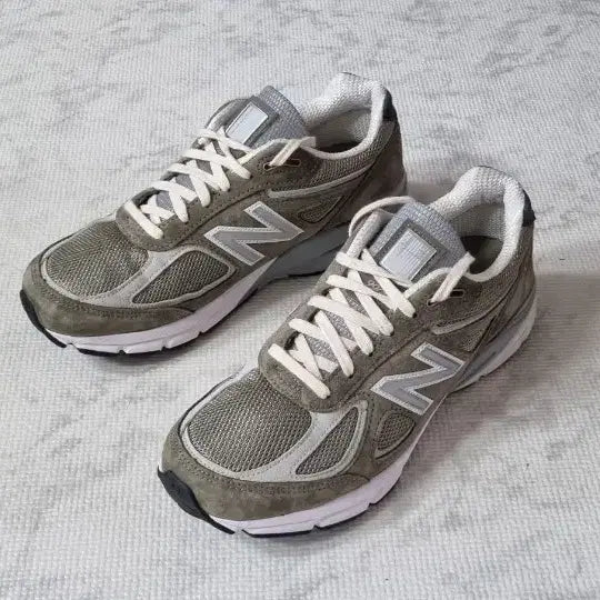 [BUNJANG] New Balance 990v4 Aimé Leon Dore True Camo Beige Sneakers / 뉴발란스 990v4 에임레온도르 트루 카모 베이지 260