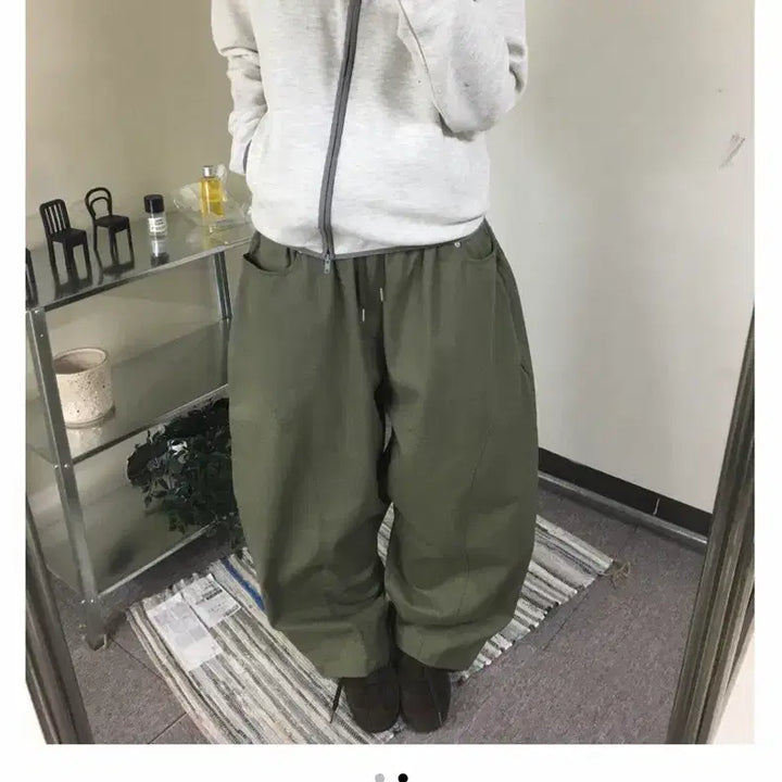 [BUNJANG] Peanut Days Twete Viso Balloon Pants / 피넛데이즈 트웨트 비죠 벌룬 PT