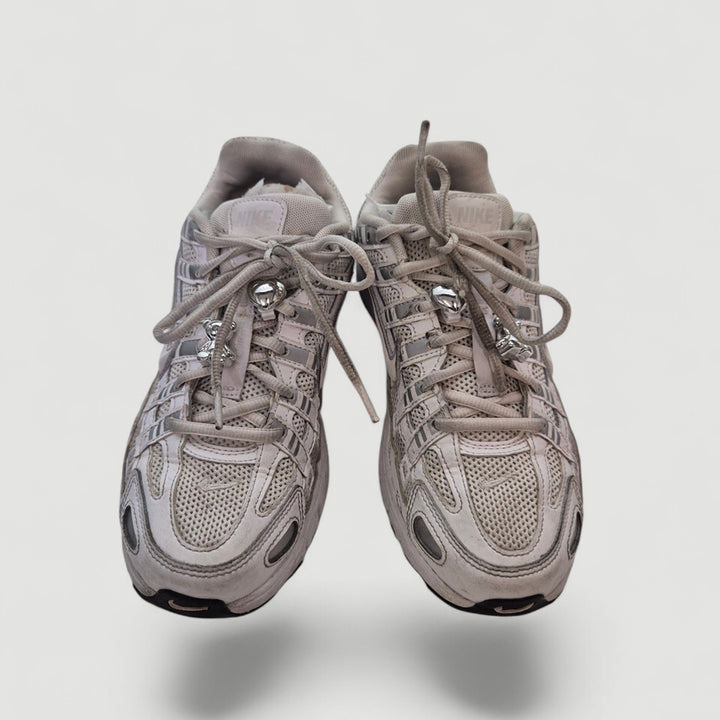 [BUNJANG] Nike Metallic Gray White Sneakers Women&