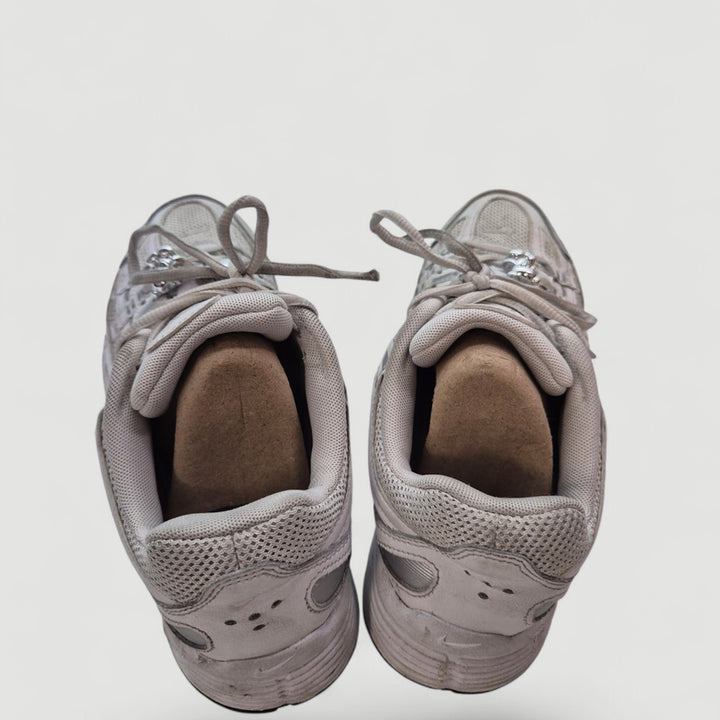 [BUNJANG] Nike Metallic Gray White Sneakers Women&