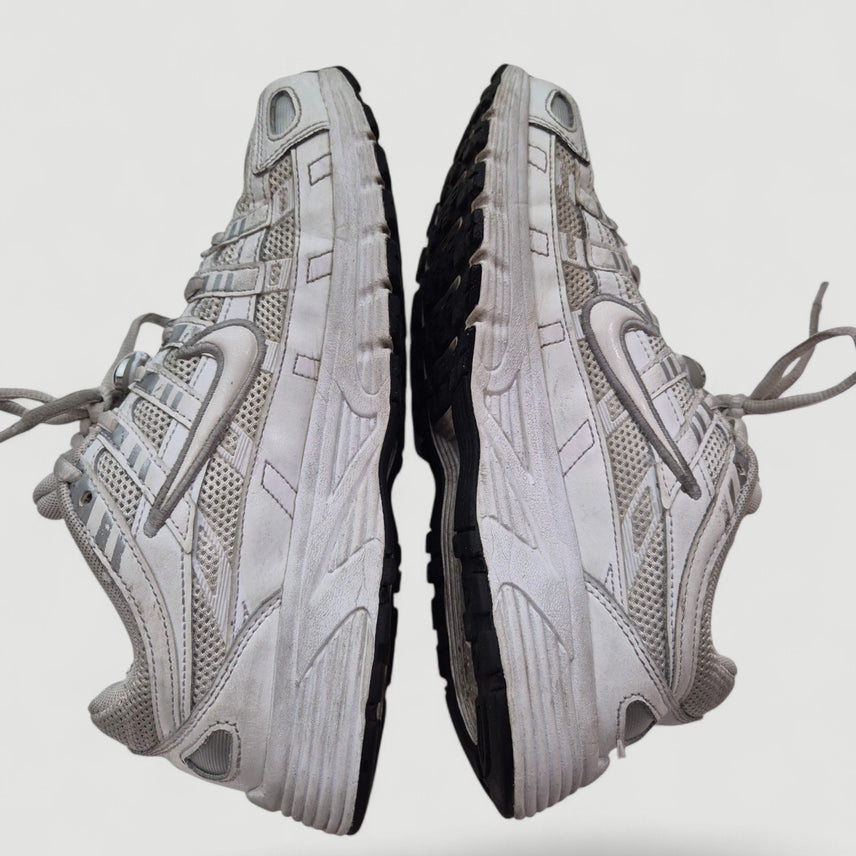 [BUNJANG] Nike Metallic Gray White Sneakers Women&