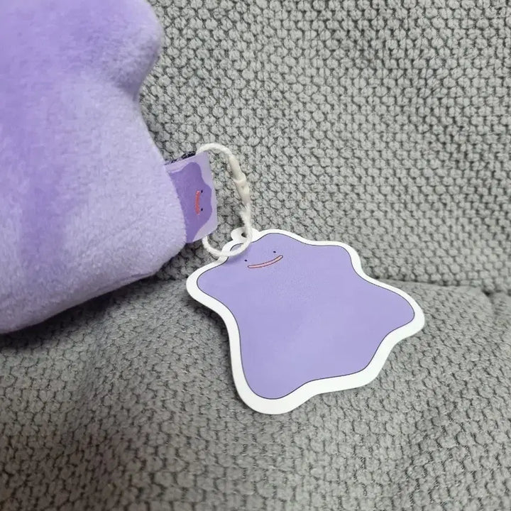 [BUNJANG] Pokemon Ditto Plush Keychain New / 포켓몬스터 메타몽 인형 키링 새상품