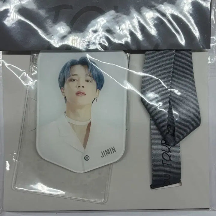 [BUNJANG] BTS Jimin Lanyard Photocard Necklace / BTS 맵 오브 더 소울 지민 랜야드 포토 목걸이