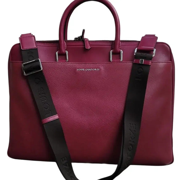 [BUNJANG] Louis Quatorze Briefcase / 루이까또즈 와인색 서류가방 브리프케이스