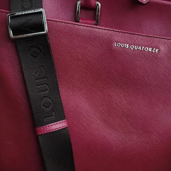 [BUNJANG] Louis Quatorze Briefcase / 루이까또즈 와인색 서류가방 브리프케이스