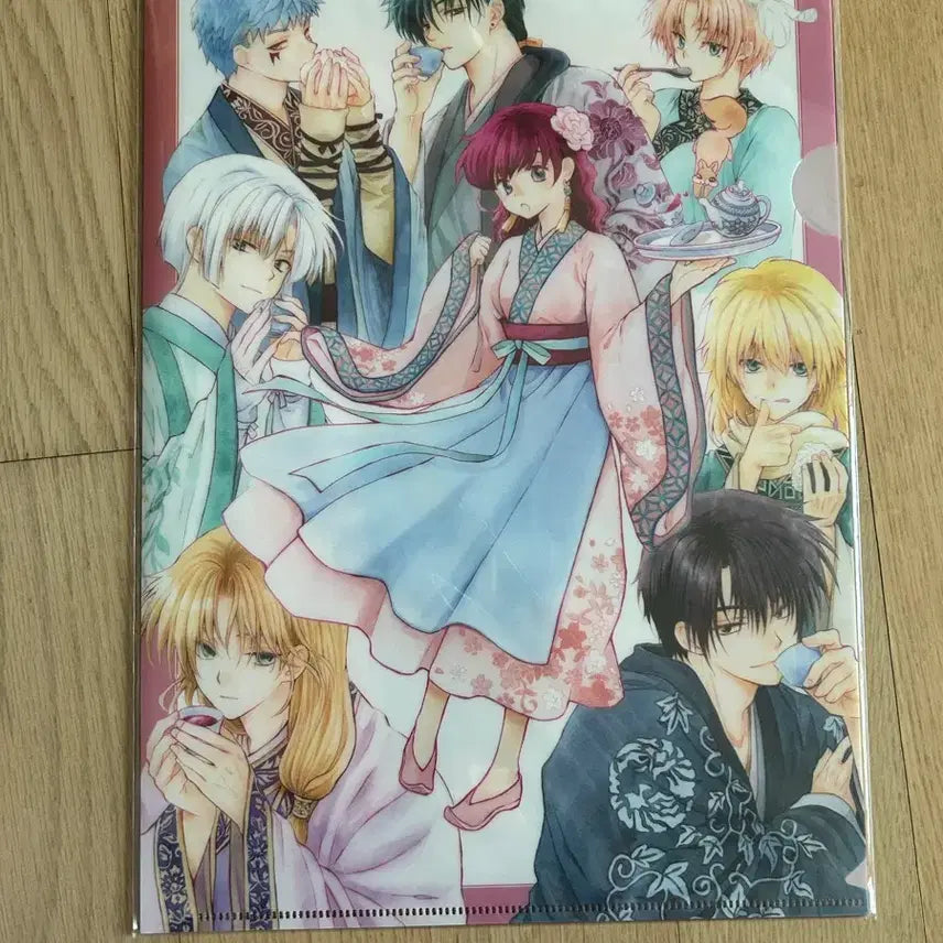 [BUNJANG] Dawn of the Dancing Moon Illustration Clear File Set (2 Types, Sealed) / 새벽의 연화 일러스트 클리어 파일 2종 미개봉