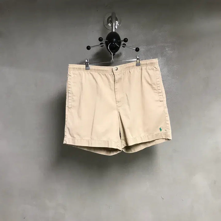 [BUNJANG] Polo Ralph Lauren Pony Shorts Beige M / 폴로 랄프로렌 포니 반바지 베이지 M