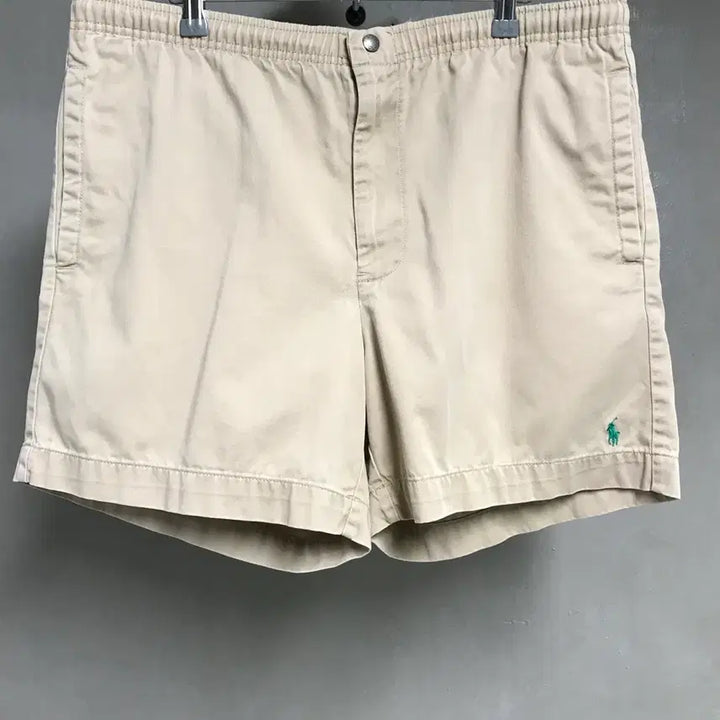[BUNJANG] Polo Ralph Lauren Pony Shorts Beige M / 폴로 랄프로렌 포니 반바지 베이지 M