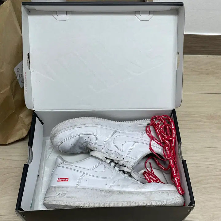 [BUNJANG] Nike Supreme Air Force 280 Sneakers / 나이키 슈프림 에어포스 280 풀박