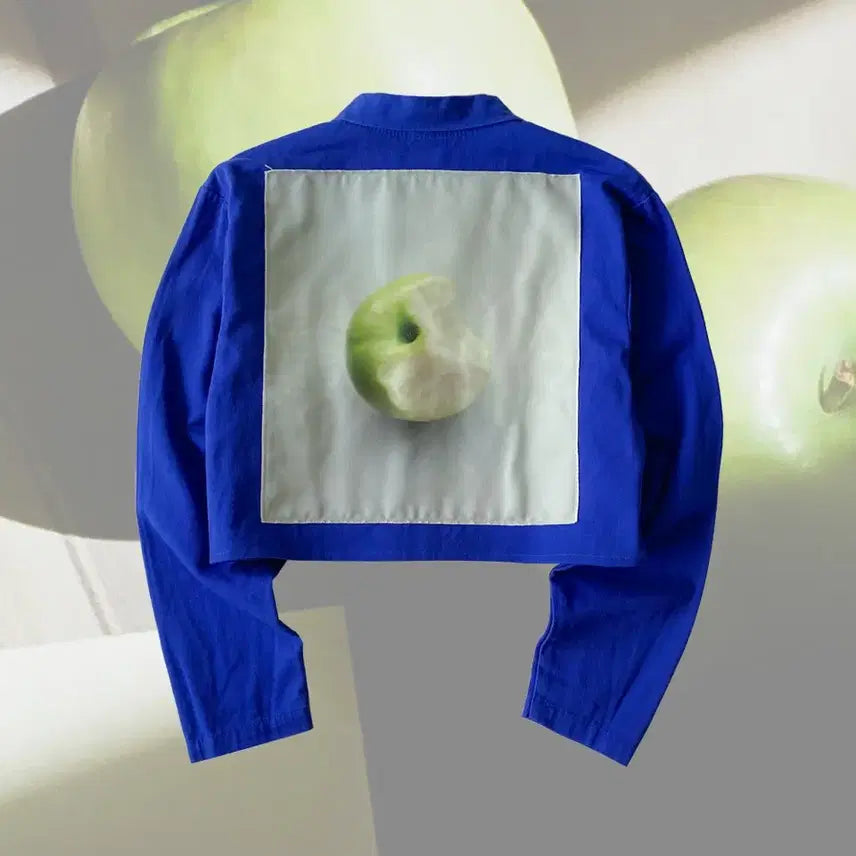 [BUNJANG] Photography Cropped French Work Jacket / 포토그래피 크롭 프렌치 워크자켓