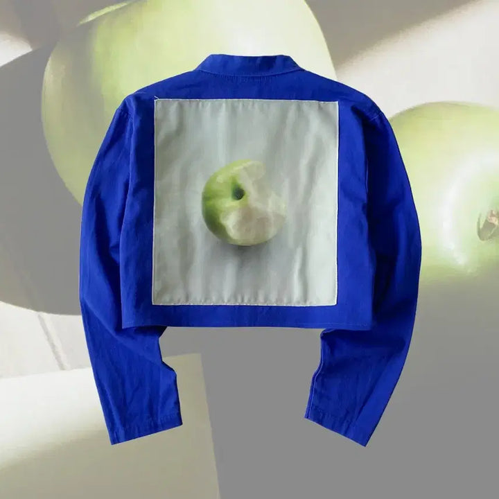 [BUNJANG] Photography Cropped French Work Jacket / 포토그래피 크롭 프렌치 워크자켓