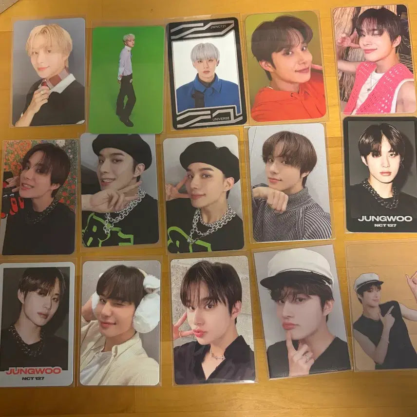 [BUNJANG] NCT 127 Jungwoo Photocard Bundle Set / NCT127 엔시티  정우 포카 일괄