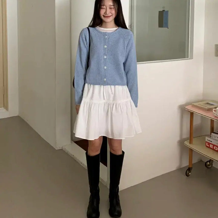 [BUNJANG] ALITTLEBIT Lace Skirt / 어리틀빗 레이스 스커트
