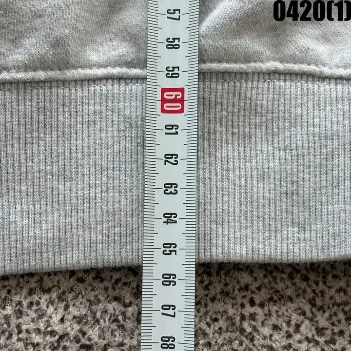 [BUNJANG] Spao Court 1980 Grey Sweatshirt / 스파오 회색 맨투맨 티셔츠 1980 M