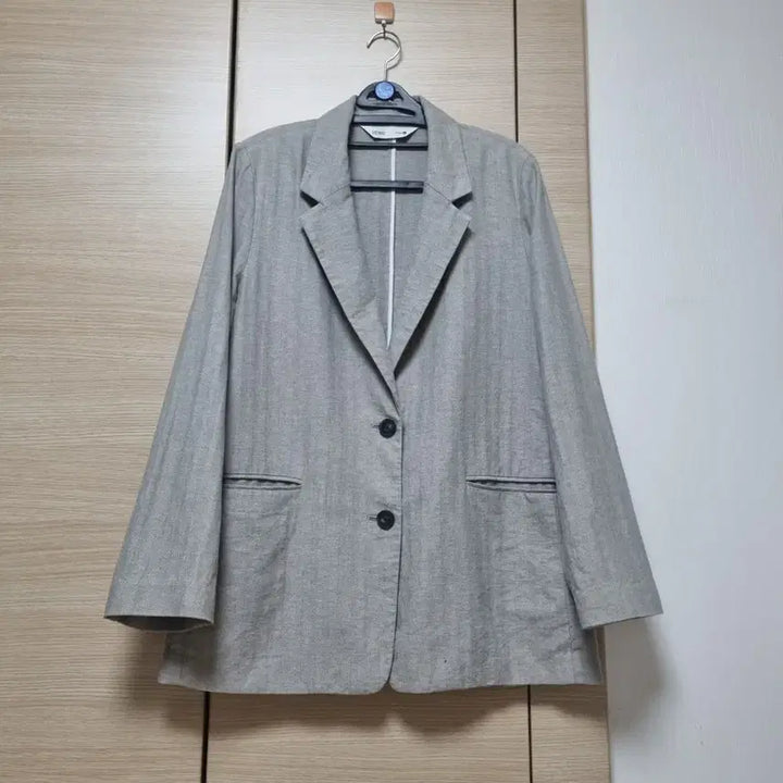 [SOLD OUT] 여성 헤링본 린넨 자켓