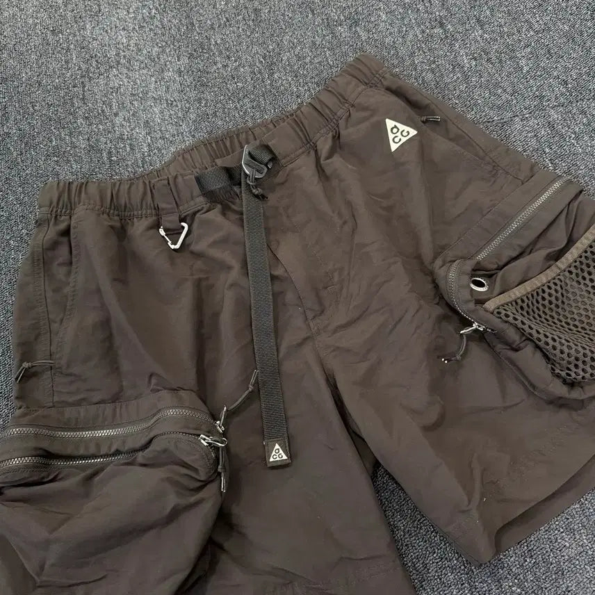 [BUNJANG] Nike ACG Snowgrass Brown Cargo Shorts / 나이키 ACG 스노우그래스 브라운 카고 쇼츠