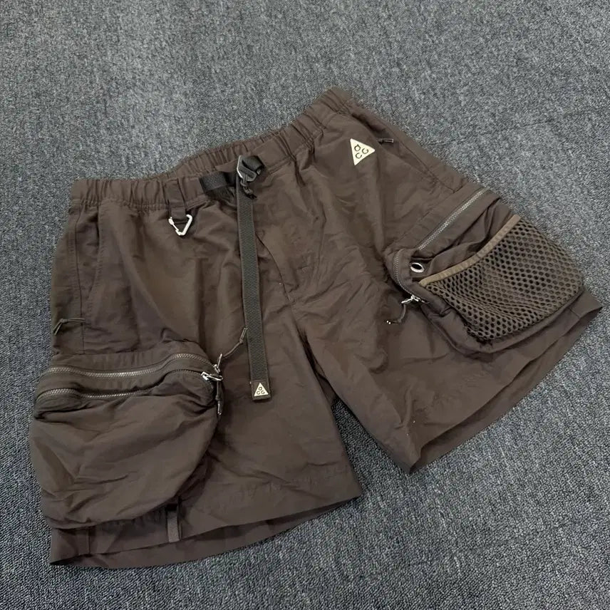 [BUNJANG] Nike ACG Snowgrass Brown Cargo Shorts / 나이키 ACG 스노우그래스 브라운 카고 쇼츠