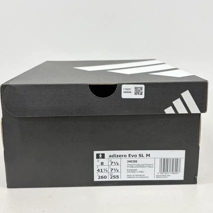 [SOLD OUT] 아디다스 아디제로 EVO SL 클라우드 화이트 코어 블랙 / 260