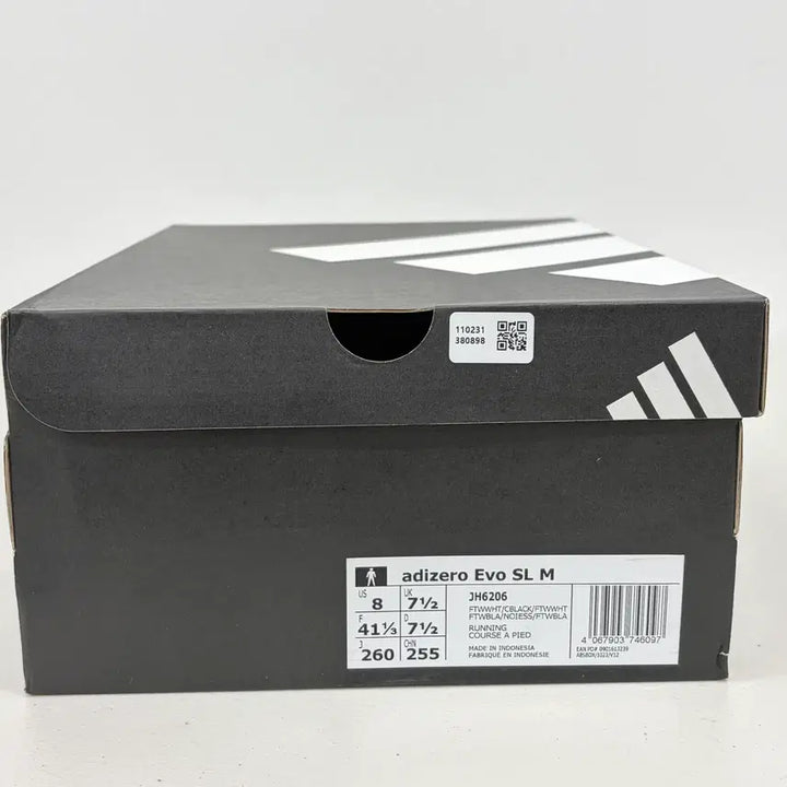 [SOLD OUT] 아디다스 아디제로 EVO SL 클라우드 화이트 코어 블랙 / 260