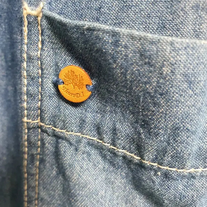 [BUNJANG] Thursday Island Floral Embroidered Denim Jacket / Thursday Island 플라워 자수 데님 자켓s