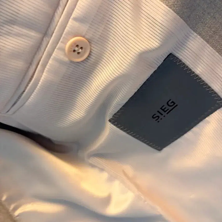 [BUNJANG] Ziek Beige Blazer Jacket / 지이크 베이지컬러 블레이저 자켓(봄여름용)103사이즈(100~103)미착